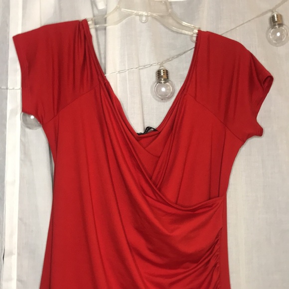 Red Mini Dress - Picture 4 of 6